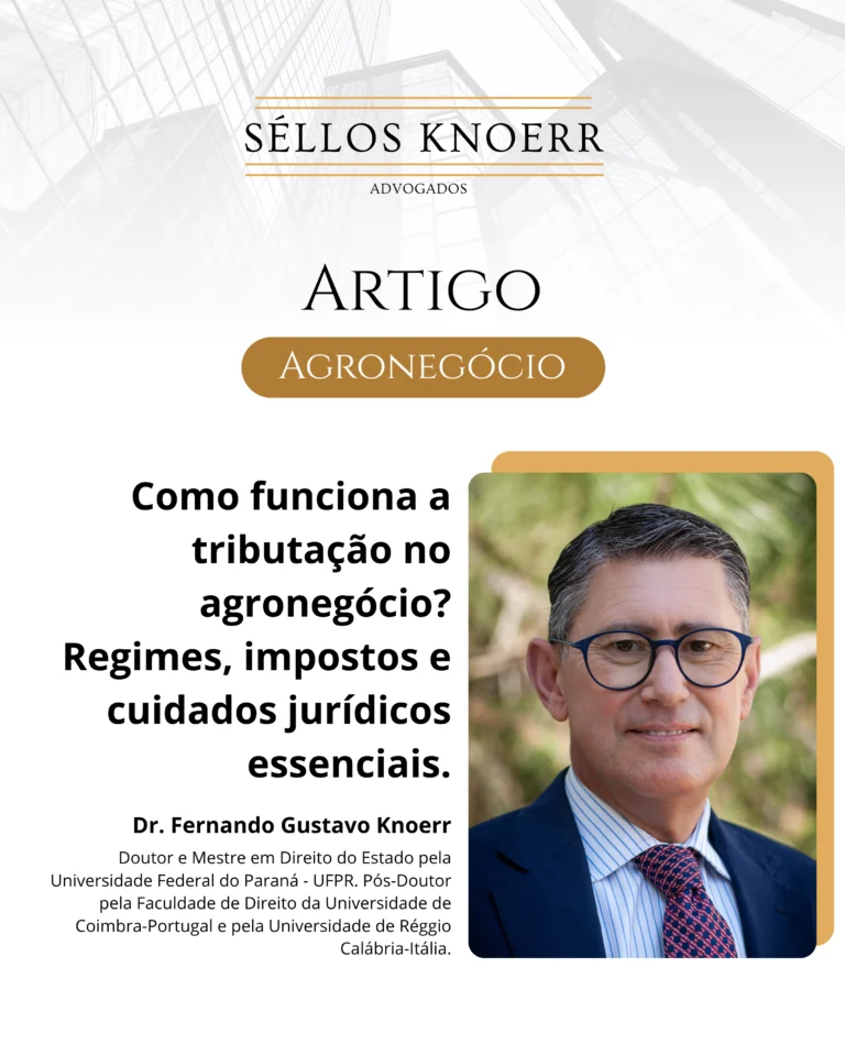 Contador analisando documentos fiscais de atividade rural — tributação no agronegócio brasileiro