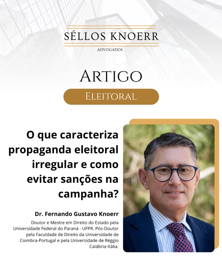 Sinal de proibição sobre material de campanha eleitoral — o que é propaganda eleitoral irregular no Brasil