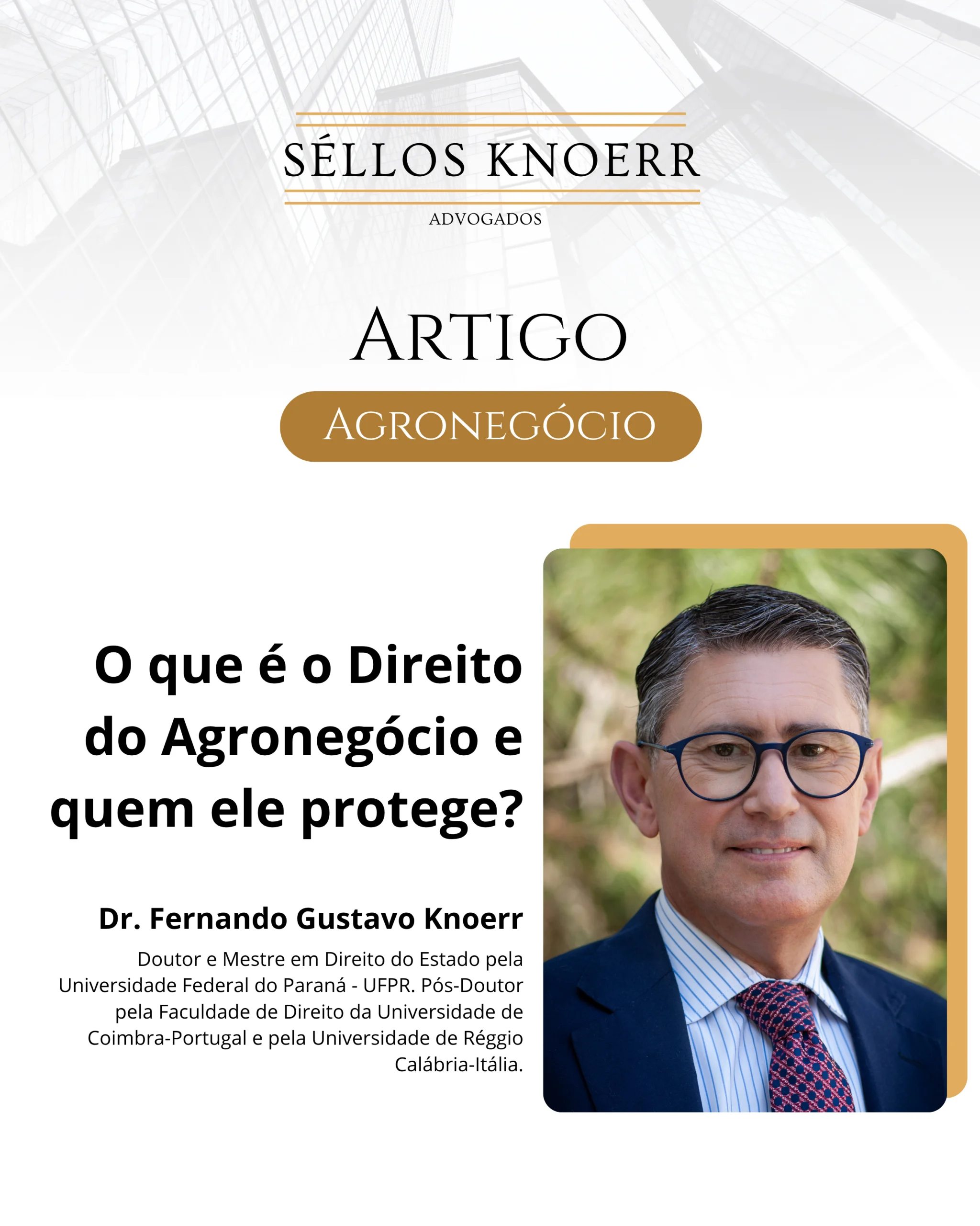 Produtor rural em campo agrícola — o que é o Direito do Agronegócio e quem ele protege no Brasil